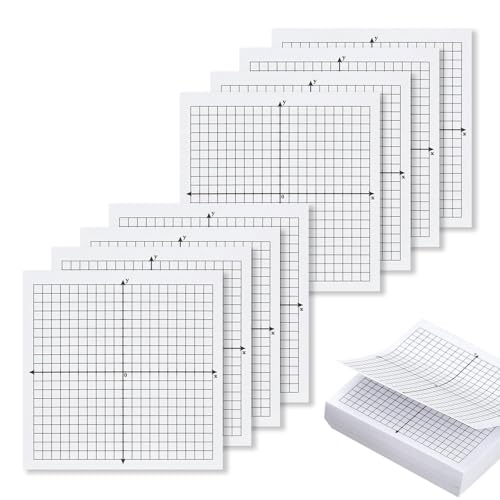 Hinbkenla Graph Paper Sticky Notes 8Pads 3x3
