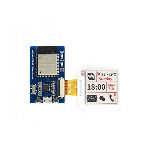 Pilote WIFI232-A2 ESP32 pour carte e-Paper avec gestion des codes à deux dimensions LLD