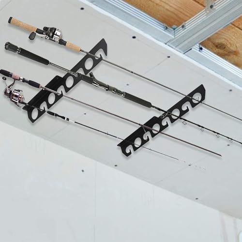 Support de canne à pêche peu encombrant avec inserts souples anti-rayures - 6