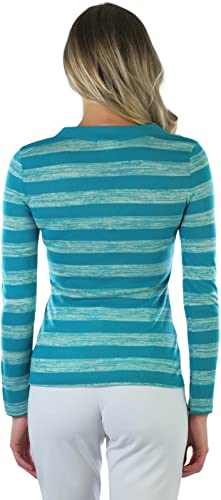Image of ToBeInStyle Women's Classic Long Sleeve V-Neck Pullover Sweater