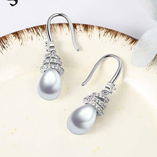 Boucles d'oreilles pendantes argent 925 longue déclaration