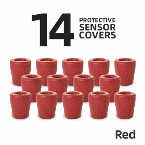 Image of ARYZE Golf Club Sensor Covers - Durable Protection, Compatible with Garmin Approach CT10, Arccos Smart Sensors, Golf Pad Tag, and Other GPS Club Tracking Sensors