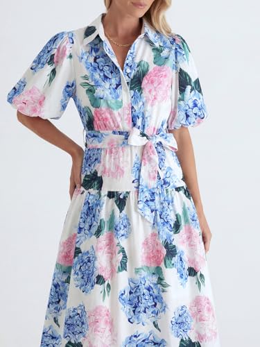 Image of Maxigerui Women's Summer Floral Maxi Dress Spring Wedding Guest Dress 2026