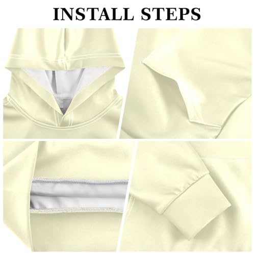 Cream Girls' Fashion Hoodies, Kids Sweatshirts Boys, Girls Sweatshirts, Sweatshirts for Toddler Girls Size 4T3