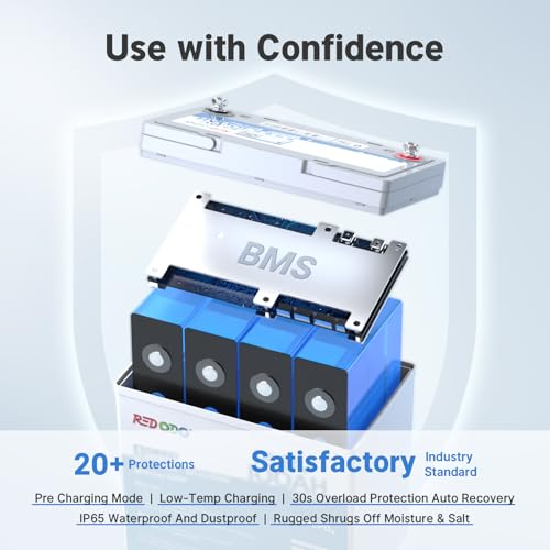Image of Redodo 12V 100Ah Ultra-Mini LiFePO4 Battery for RV, Camper, Boat