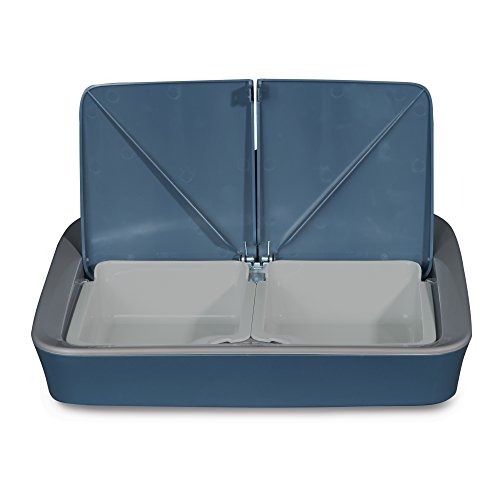 Petsafe Digital Two Meal Automatic Pet Feeder For Cats And Dogs, 2 X 200 G Trays, 4 Day Programming,Blue #TOP2