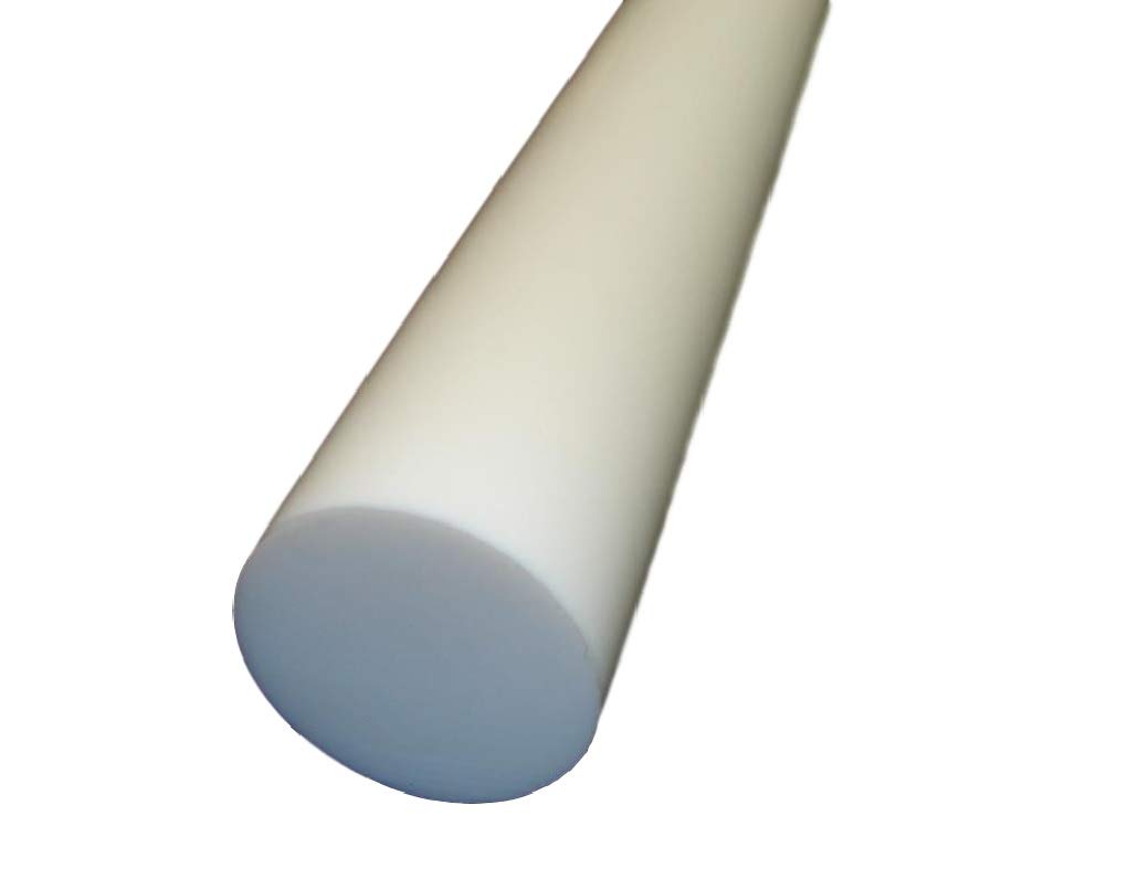 40 mm Ø PTFE Rundstab Mindestlänge 500 mm (Teflon)