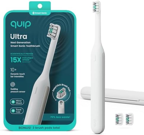 Quip Ultra Next Generation Smart Toothbrush - Timed Electric Toot...