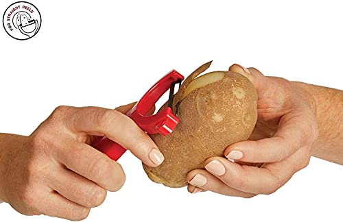KUHN RIKON Éplucheur Swiss Peeler, Set de 2 pièces, Rouge et Vert – vue 2