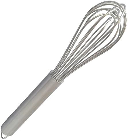 D DrNeeko Stainless Steel Wire Balloon Whisk- 8 Sturdy Wires, 10-...