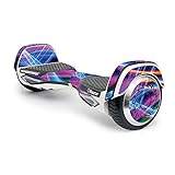 MightySkins Skin for Razor Hovertrax 2.0 Hover Board - Light Waves | Protective, Durable, and Unique Vinyl Decal wrap Cover | Easy to Apply, Remove, and Change Styles | Made in The USA