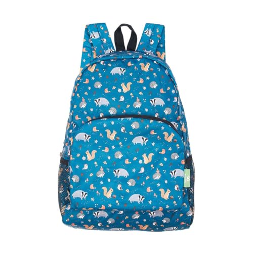 ECO CHIC Lightweight Packable Backpack Waterproof Recycled