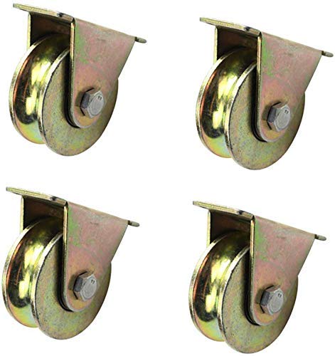 Roues pivotantes en forme de U MU pour portes coulissantes et machines 600kg