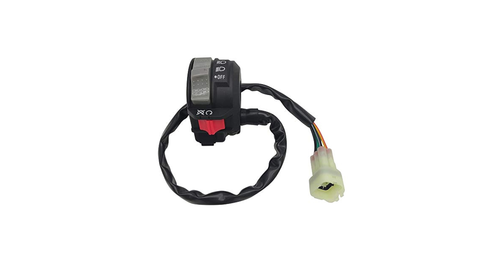 Amazon.com: M MATI Left Handlebar Control Engine Run Off