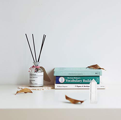 Luckeeper Healing Crystal Wands | 2" Clear Quartz Crystal Wand 6 Faceted Reiki Chakra Meditation Therapy 4 Pcs #TOP6