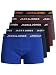 Produktbild JACK & JONES Herren JACBLACK Friday Trunks 5 Pack ONLINE Boxershorts, Black, S