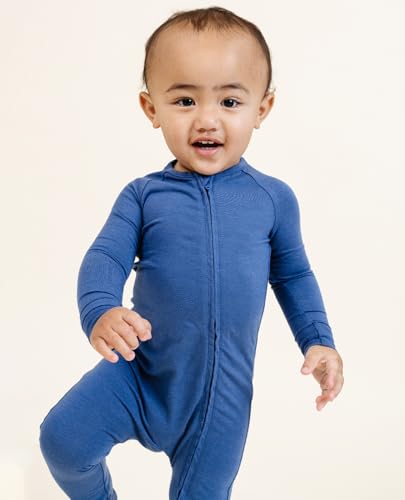 Lark Baby & Toddler Ultimate Zip Footie Pajamas | Bamboo Viscose + Cotton Blend3