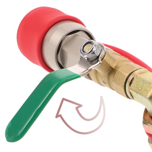Válvula de codo para tanque de aire de camión y conector rápido 4