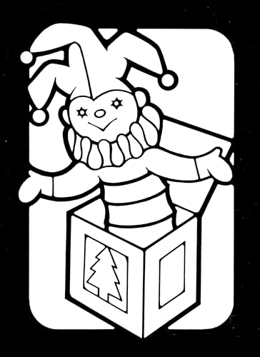 The Little Christmas Stained Glass Coloring Book