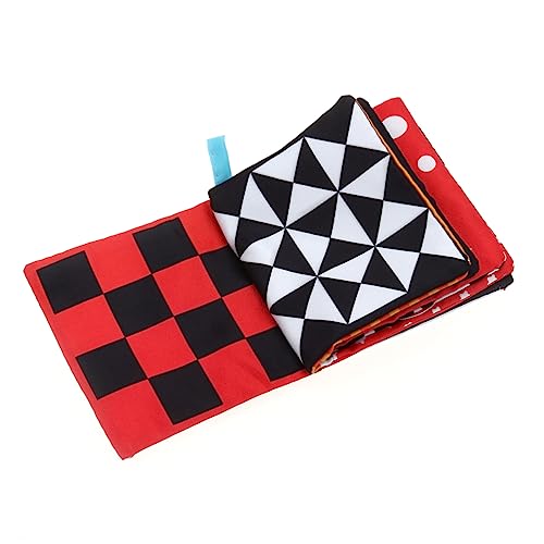 ibasenice Para Livros Livro De Pano Para Quebra-Cabeça Livros De Brilho Labial