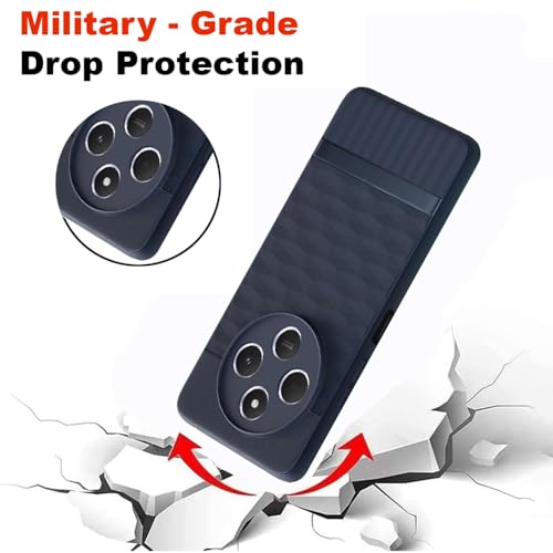 Image of Shockproof Case for Mi Redmi A4 5G /14C 5G /14R 5G /Poco C75 5G /M7 5G | Full Camera Protection | TPU Flexible Back Cover for Mi Redmi A4 5G / 14C 5G / 14R 5G / Poco C75 5G / M7 5G (Steel Blue)