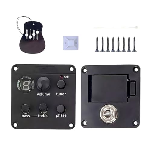 Guitare acoustique ISYS système de préampli micro pickup avec boîte d'égaliseur intégré