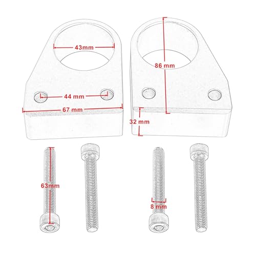 Kit d'extension guidon VFR800 pour soulager les poignets