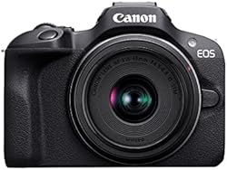 Canon EOS R100 RF-S18-45mm F4.5-6.3 is STM Lens Kit, Mirrorless Camera, RF Mount, 24.1 MP, Continuous Shooting