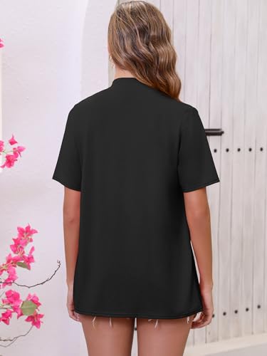 Image of Women's Lightweight Open Front Cardigans Casual Soft Drape Spring Summer Fall Cardigan S-3XL