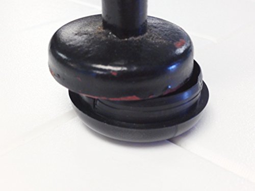 Sunnliand Patio 1-1/2" Deluxe Wrought Iron Chair Glides, Protect Your Outdoor Furniture, Chair Leg Floor Protectors, Floor Protector, Pack Of 16, Black #TOP1