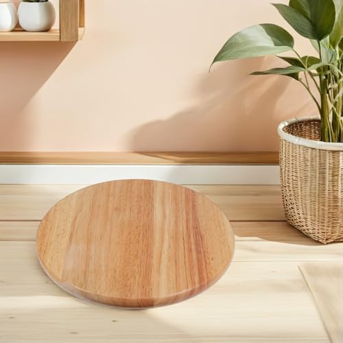Siège élevé pour bois en massif EXCEART à surface lisse premium - 6