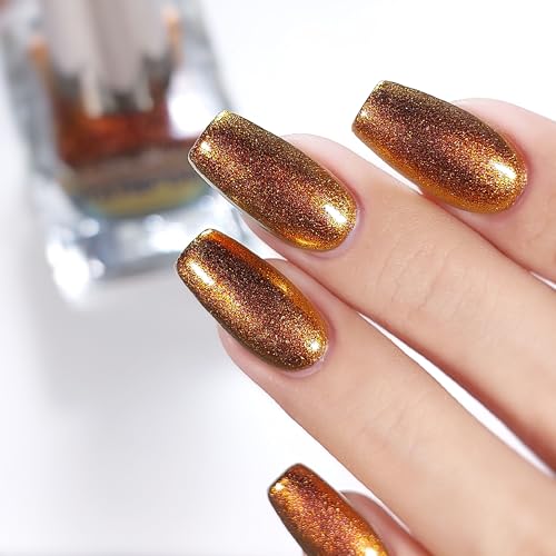 Image of Multi Chrome | Color Changing | Boutique Nail Lacquer | Nail Polish Collection (Silken Secret)