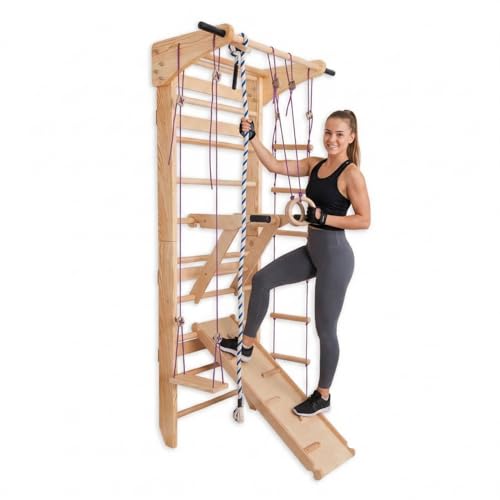 ARTE WIC Swedish Ladder 8-in-1 Indoor Playground & Wall Gym