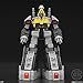 Bandai Tamashii Nations Super Mini PLA Astro Megazord & Delta Megazord Model Kit Set Power Rangers in Space, White