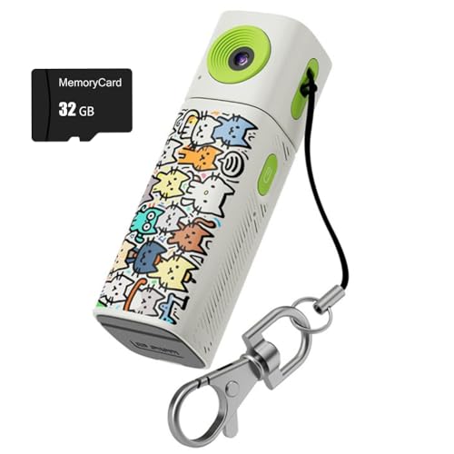 Mini caméra d'action rétro 2K pour blog voyage et souvenirs de vacances