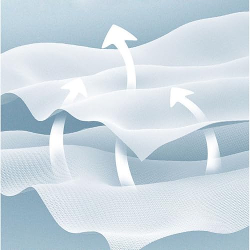 Meshirons - Ice Silk Mesh Panel Casual Pants, linochic Elastic No Constraints Breathable Quick-Drying Trousers with Pockets 6