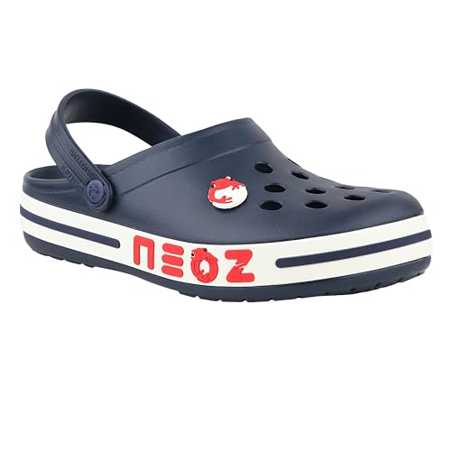 Image of Neoz Men's LEVIREX Casual Sliders | Grip & Bounce with 40% Less Pressure | Lightweight & Comfortable