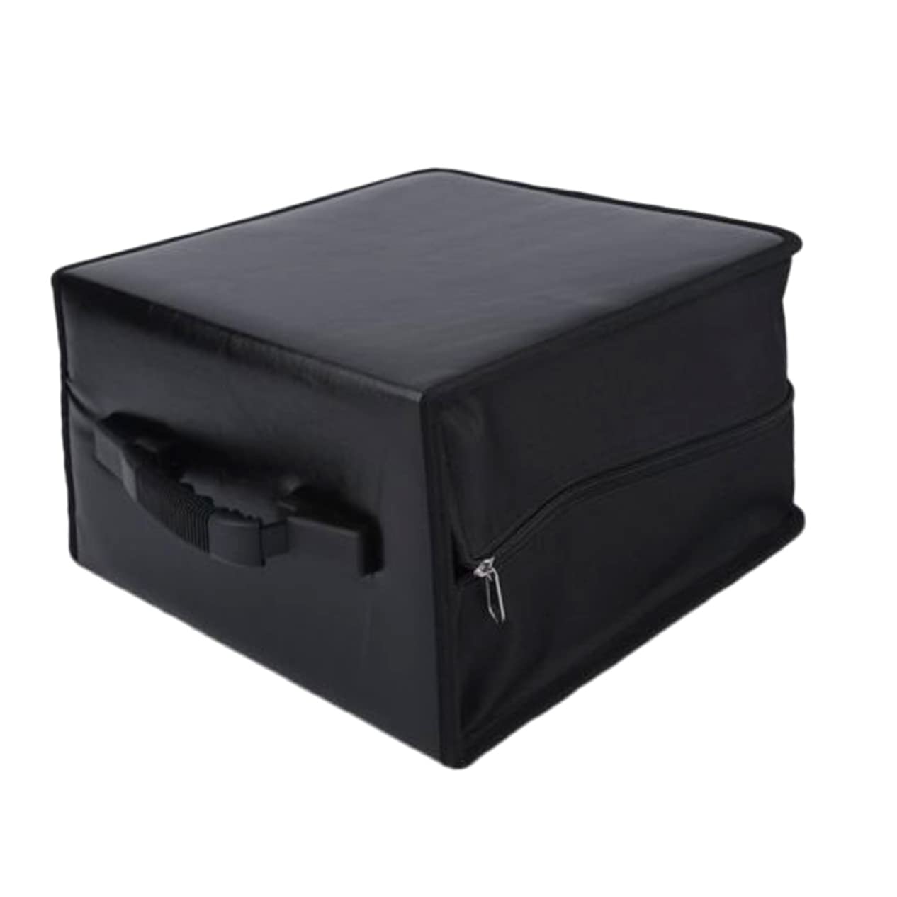 PRETYZOOM Custodia CD Portatile per 360 Dischi Nero Design Separato | Porta Cd Mobile, Album Organizzatore Media, Archiviazione Dvd, Sacchetti di Stoccaggio da Viaggio