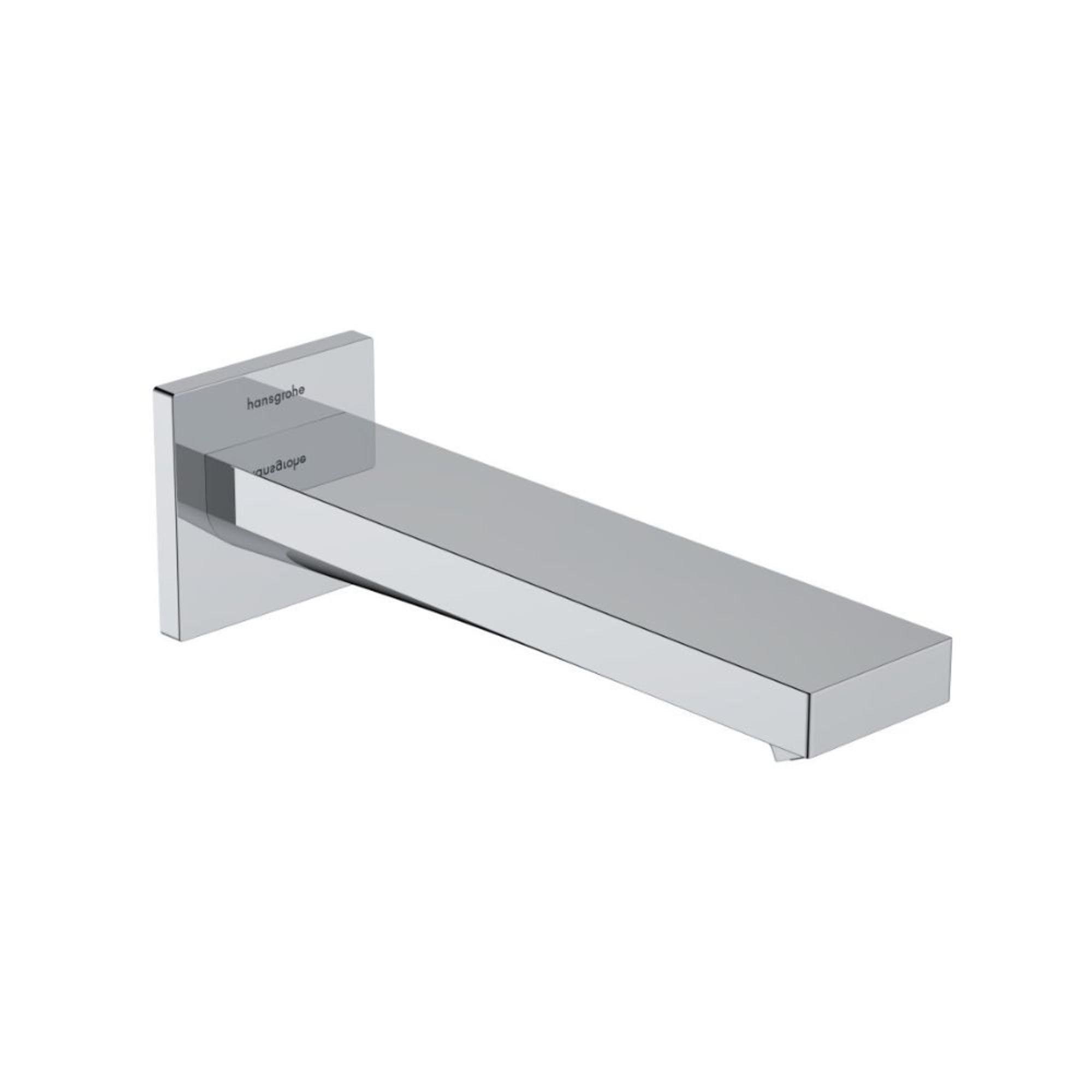 Bec de baignoire hansgrohe Tecturis E 73410001 pour une salle de bain familiale design