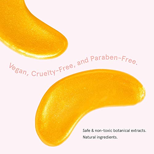 Under Eye Mask - (24 Pairs, Gold) Reduce Dark Circles, Puffy Eyes, Undereye Bags, Wrinkles - Gel Under Eye Patches, Vegan Cruelty-Free Self Care By Grace And Stella #TOP4