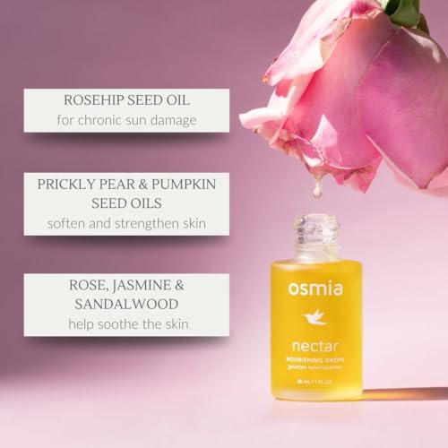 Osmia - Natural Nectar Nourishing Drops | Clean Beauty For Healthy Skin (1 fl oz | 30 ml) - Image 5