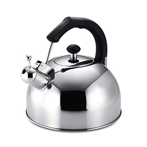 Wasserkocher Tee Für Herd, Pfeiftee Mit Hitzebeständigem Griff, Edelstahl Teekanne, Küche Induktionsherd Gasherd Für Home Camping