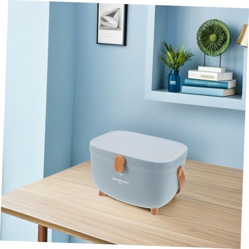 Boîte de rangement pour médicaments étanche à double compartiment avec poignée - 8