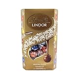 リンツ LINDT リンドール LINDOR アソート ゴールド 4種 個包装 600グラム (x 1)