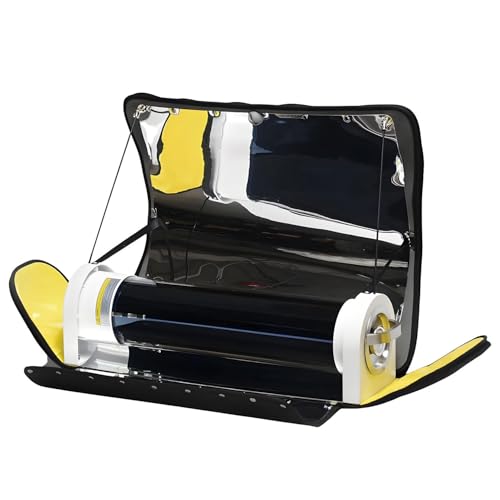 AiODiO Four Solaire, Barbecue de Camping Portable à énergie Solaire, cuisinière Solaire Grande capacité de 4,5 L, Four d'extérieur, Convient au Camping ou...