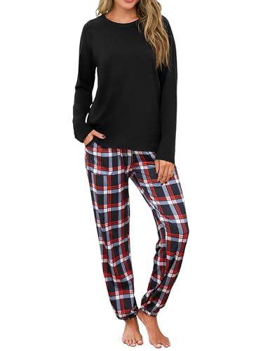 Uniexcosm Camicia Notte Donna Cotone Taglie Forti Manica Lunga Pigiami