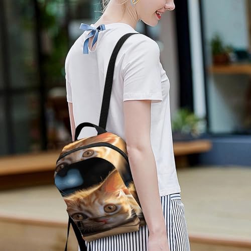 Mochila cómoda de mujer con base sólida para evitar caídas y proteger la laptop 7