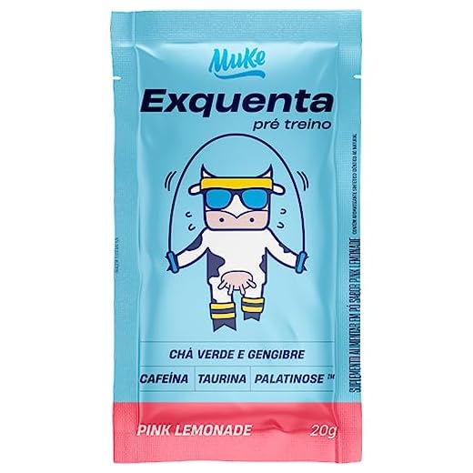 Pré Treino Exquenta Sabor Pink Lemonade +Mu 20g