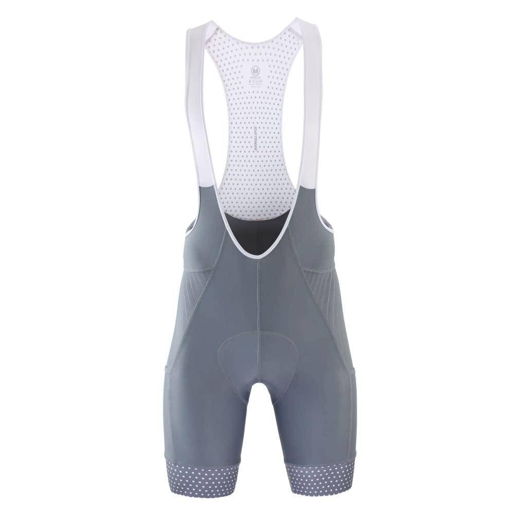 Pantaloncini Ciclismo Pantaloncini con Bretelle da Ciclismo Tasche Laterali Uomo Blu Grigio Rosso Bici Imbottitura in Gel Pantaloni Bicicletta compressi Anfibi