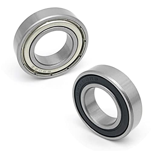 Roulement 6902ZZ 6902-2RS en acier au carbone pour bicyclette 15x28x7mm